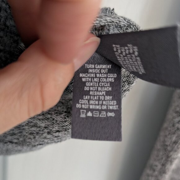 aerie cropped turtleneck heathered grey size small - Picture 10 of 13